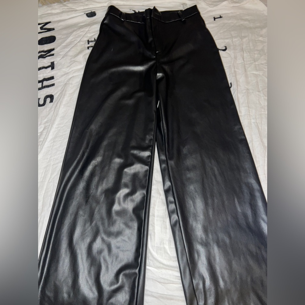 Zara Leather Pant - Picture 4 of 7